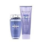 Blondes Strahlen: Analyse und Vergleich der besten Friseurprodukte - Kerastase Set im Fokus